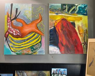 Michael Dee Cookinham Large Paintings