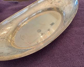 Sterling oval dish