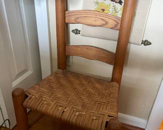 Cane child’s chair- antique