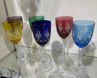 Faberge Crystal Glasses