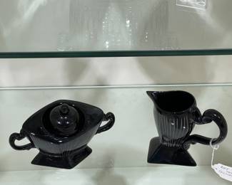 Mid-Century Creamer and Sugar