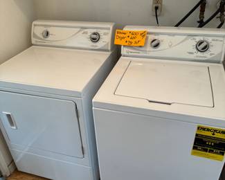 Washer and dryer - speed queen