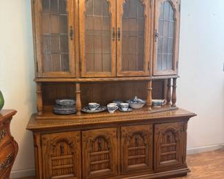 Mission Style China Cabinet