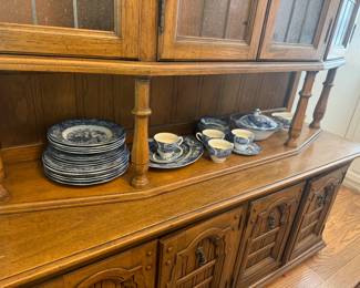 Wedgewood Vintage Liberty Blue Independence Hall China Set