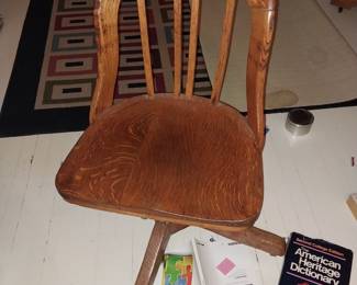 Nice wood office chair