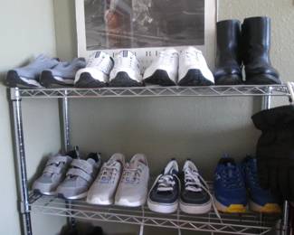 Men's Shoes, Mostly Slip-Ons and Many Pair Like New. Approximate Sizes 10 1/2