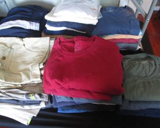 Tee Shirts, Shorts, Pants, Underwear, Pajamas