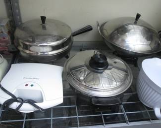 Wok & Electric Frying Pan