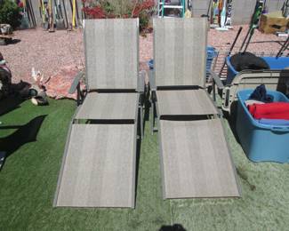 2-Chair/Chaise Units (Sold as a Pair)