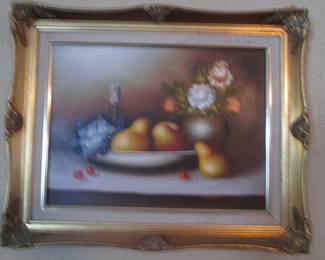 Framed Still Life by C. Desmond