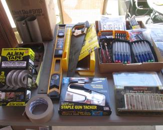 Assorted Garage Supplies