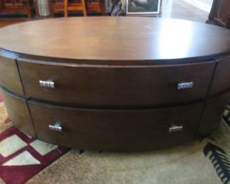 <Matching Thomasville Coffee Table, 47" X 27"