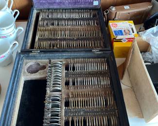 Antique Optical lens case 