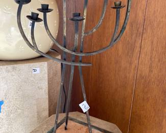 Mid Century Menorah 