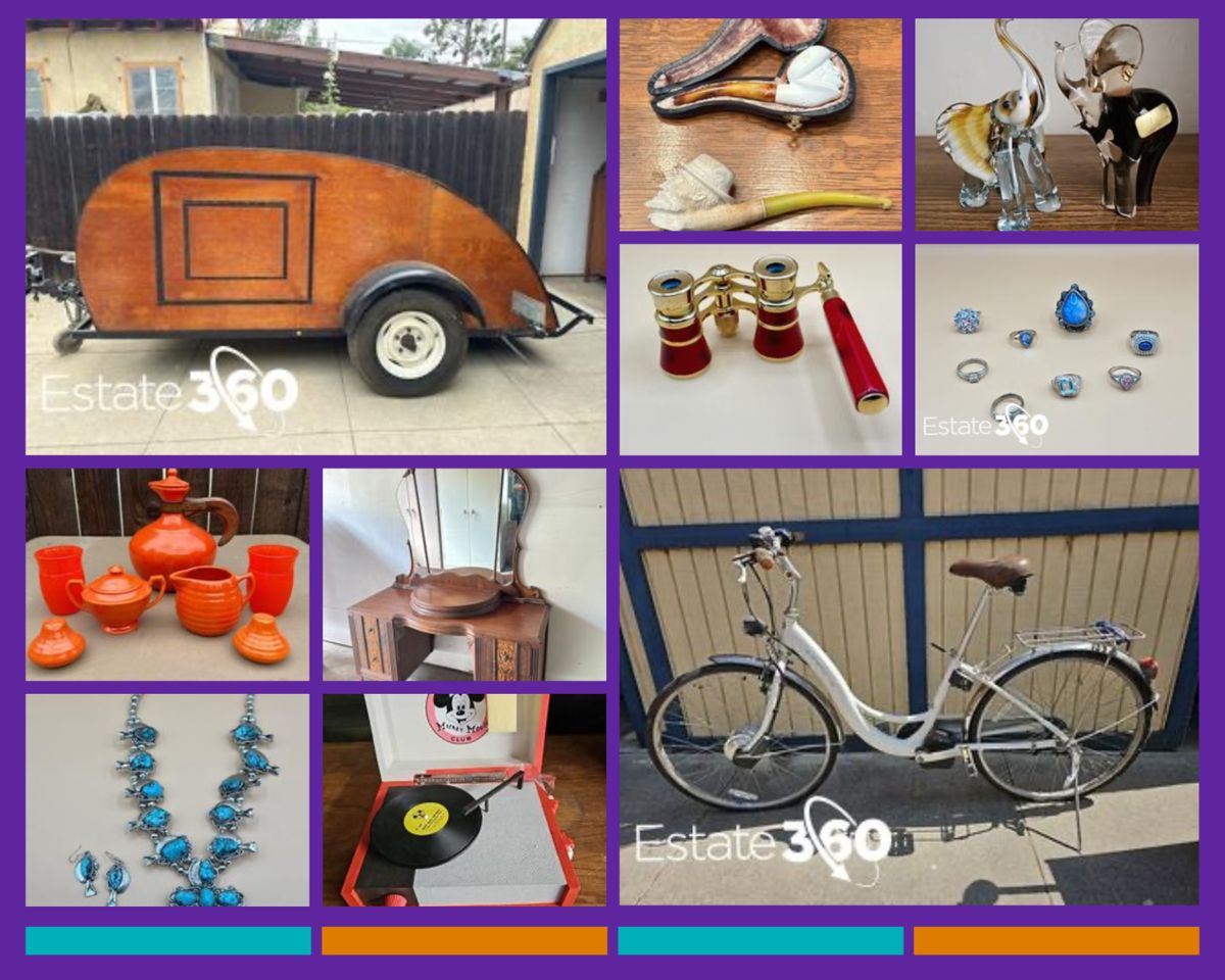 Beige Terracotta Clean Grid ArtGraphic Design Photo Collage