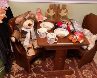 1930s child’s table & chairs