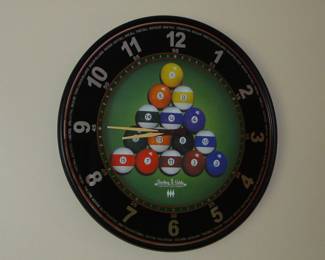 Sterling and Noble pool clock