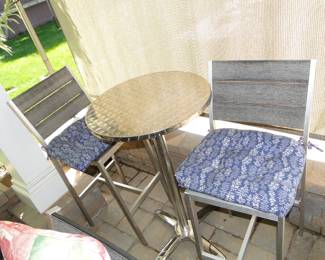 Outdoor Bistro Table and Chairs