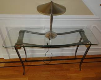 Entry Glass Table 52x19x30"