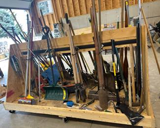 $300 on this buy it now option on this all hand made rolling wood tool organizer. Double sided, excellent!