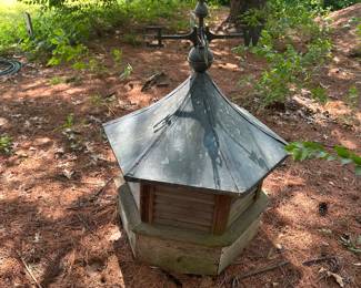 Antique weather vane cupola , very nice condition! What a rare find! Buy it right now price $790.00.