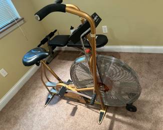 Highly desirable hard to find gold schwinn exercise bike $200 buy it right now price.