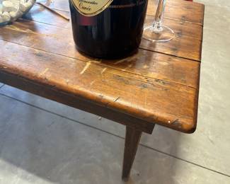 Buy it now option of $95 on this primitive table. Is a shorter height .