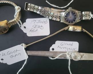 18k Girard Perregaux, there is also an 18k Omega that I will post photos of soon