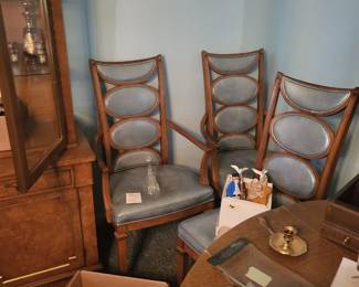 Great mcm dining set with table, chairs and hutch