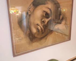 Cannot read the artists name, but done on Veritable Papier D'Arches. 