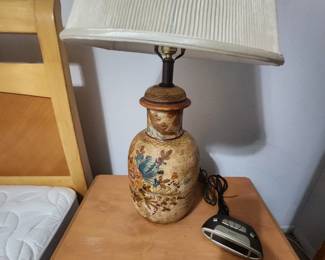 Italian Pottery Lamps - signed