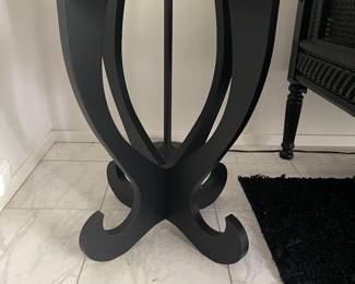 Side table with a lot of swank