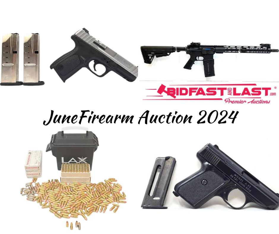 June Firearm Auction Cover
