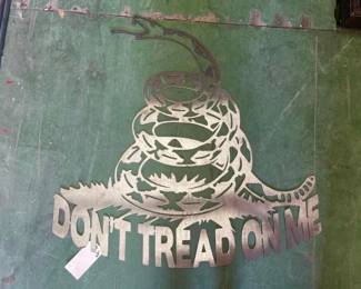 #6002 • “Don’t Tread On Me” Metal Sign