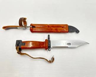 #1800 • Russian Tula Bakelite Bayonet