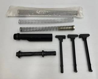 #1882 • (3) Charging Handles, (3) Springs, Buffer Tube & Gas Tube