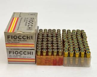 #1460 • 100 Rounds of 7.63 Mauser Ammo