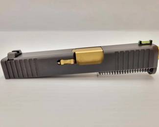 #1756 • 9mm Glock Slide with Barrel & Spring