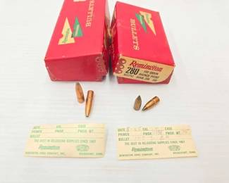 #1986 • Approx (150) 7mm Bullets