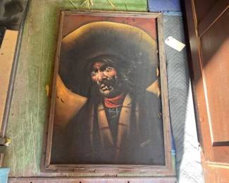 #6000 • Hamaki Velvet Bandito Painting