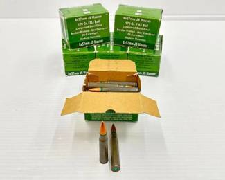 #1400 • Approx 120 Rounds of JS Mauser 8x57mm Ammo