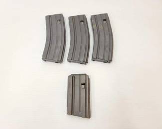#1615 • (4) 5.56mm 30rd & .223 20rd Magazines