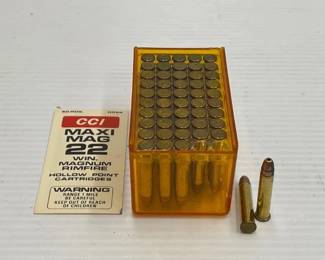 #1440 • 50 Rounds of CCI .22 Win Mag Ammo
