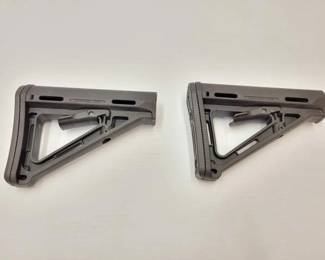 #1764 • (2) Magpul MOE AR-15/M16 Carbine Mil-Spec Stock