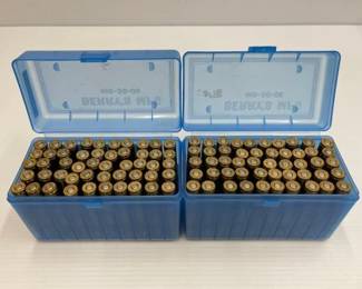 #1448 • 100 Rounds of .257 Robt & Ammo Cases