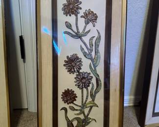 Yolande 4 seasons vintage metal art fall 