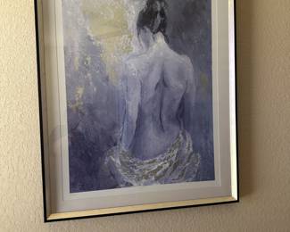 draped 2 numbered art