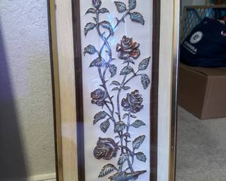 Yolande 4 seasons vintage metal art Spring 