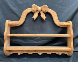 Cute Wooden Display Shelf