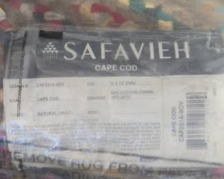 Brand New Safavieh 9x12 Oval Multicolor Rug